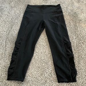 Athleta cropped workout leggings